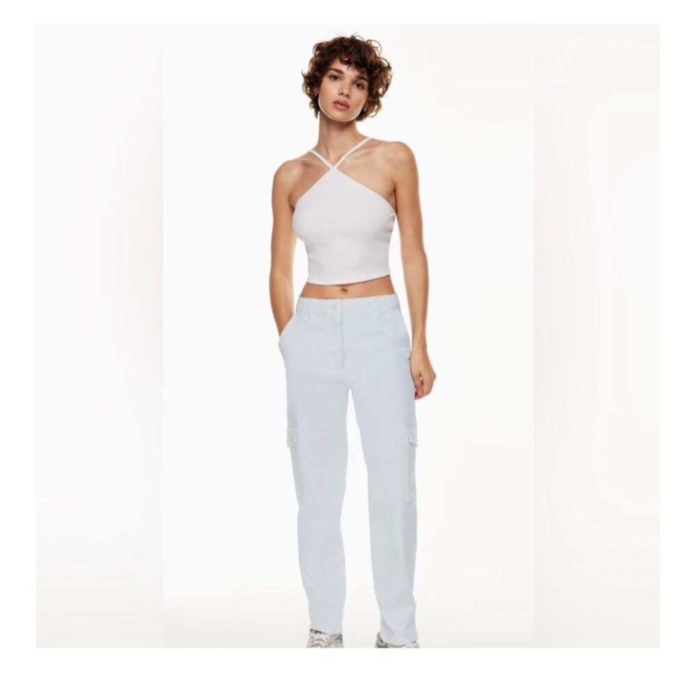 Wilfred free- Aritzia cloud blue modern cargo pant size 8
